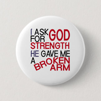 Broken arm form god button