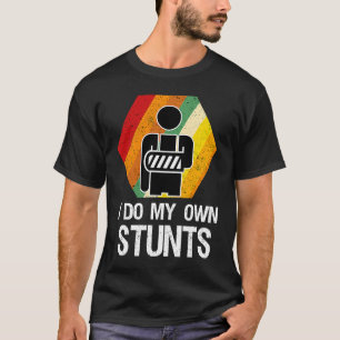 Broken Arm Hand Wrist Elbow Injury Get Well Soon T-Shirt