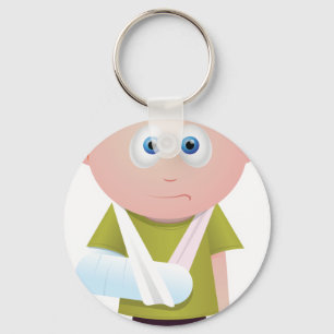 Broken Arm Keychain