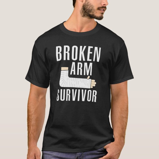 Broken Arm Survivor 2 T-Shirt (Front)