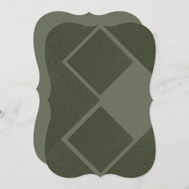 Broken Axis Flat Note Card – Obsidian Divide (Front/Back)