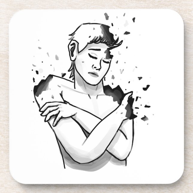 Broken Beverage Coaster (Front)