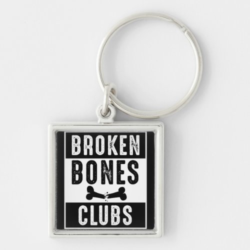Broken Bones Club Keychain