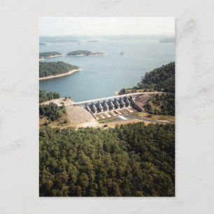 Broken Bow Dam Postcard