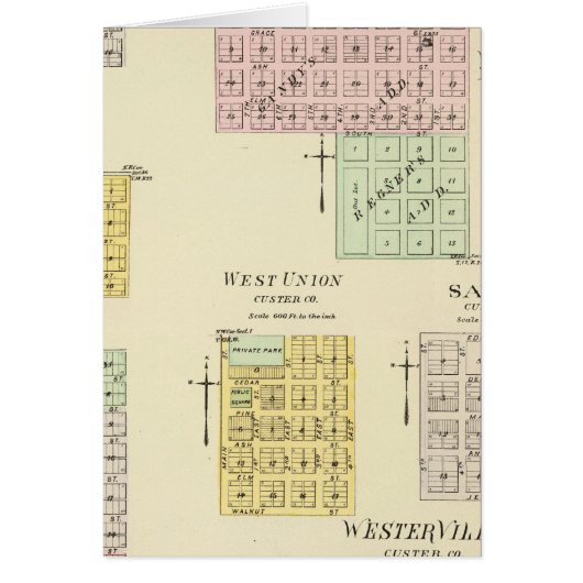 Broken Bow, Nebraska Cards (Front)