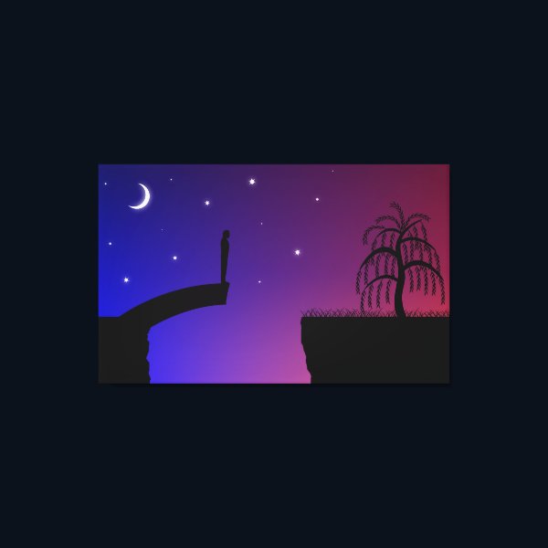 Broken Bridge Canvas Print Broken Bridge Canvas Print