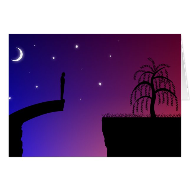 Broken Bridge Card (Front Horizontal)