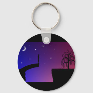 Broken Bridge Keychain