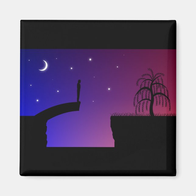 Broken Bridge Magnet (Front)