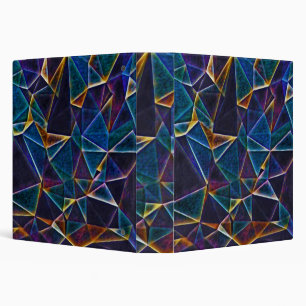 Broken Bubbles  3 Ring Binder