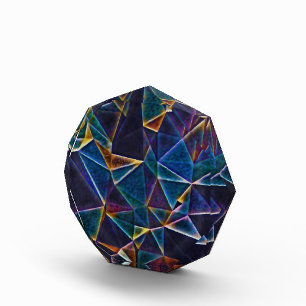 Broken Bubbles Acrylic Award