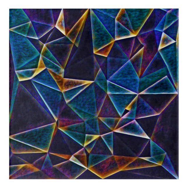 Broken Bubbles  Acrylic Print (Front)