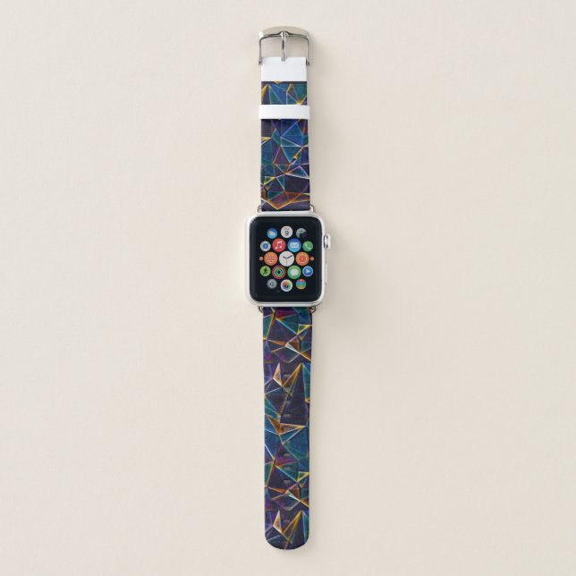Broken Bubbles  Apple Watch Band (Front)