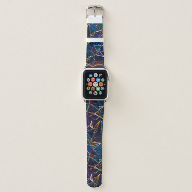 Broken Bubbles  Apple Watch Band (Front)