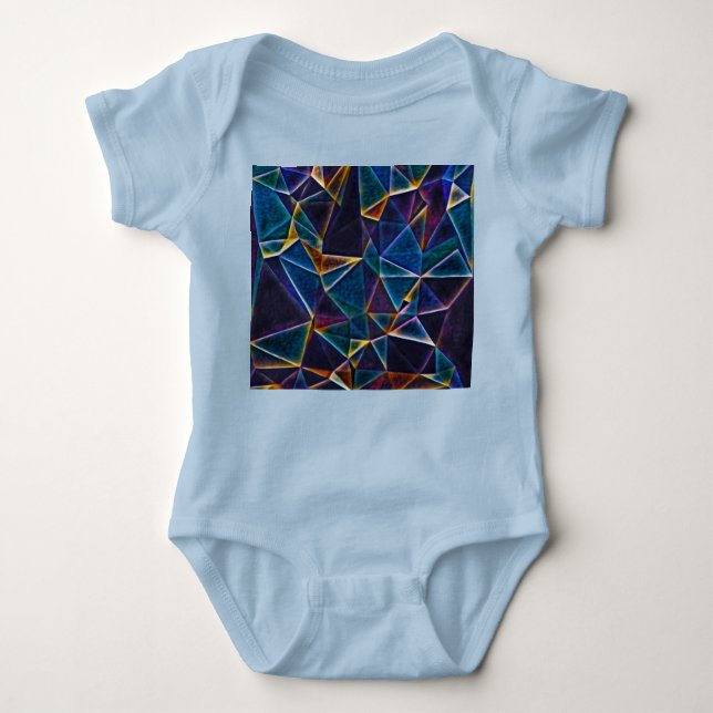 Broken Bubbles  Baby Bodysuit (Front)