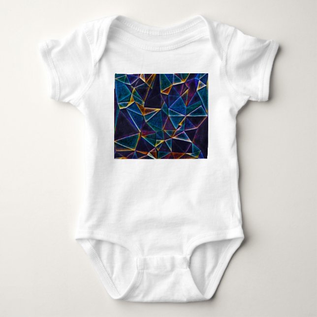 Broken Bubbles  Baby Bodysuit (Front)