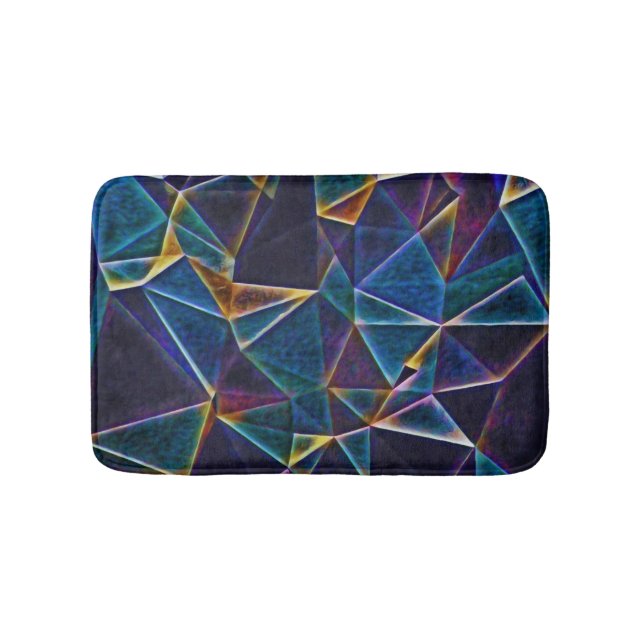 Broken Bubbles  Bath Mat (Front)