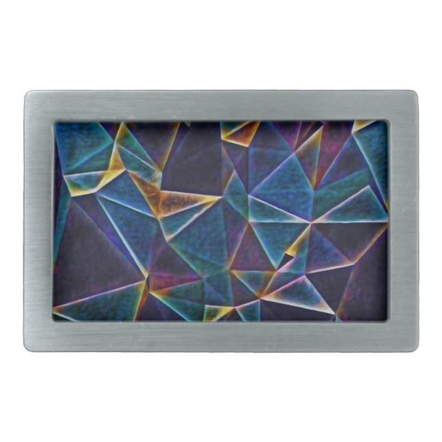 Broken Bubbles  Belt Buckle (Front)