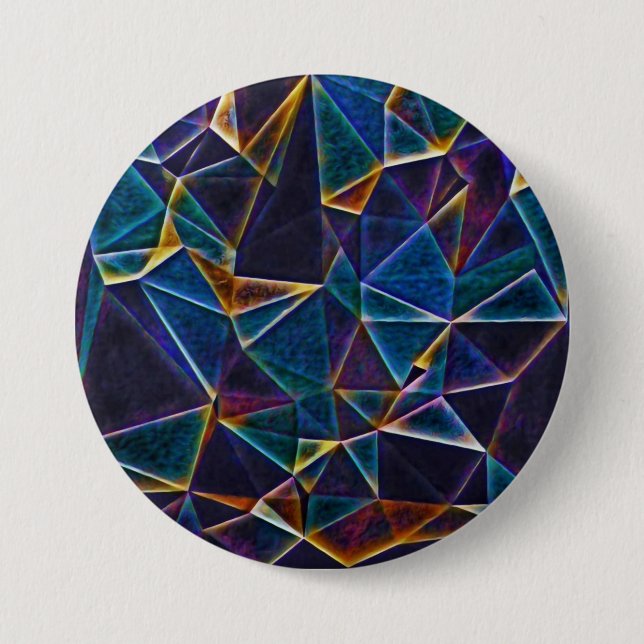 Broken Bubbles  Button (Front)