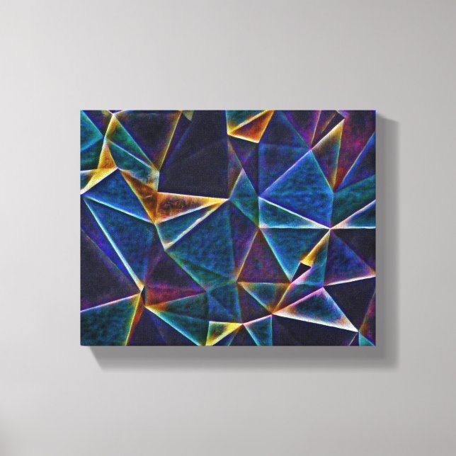 Broken Bubbles  Canvas Print (Front)