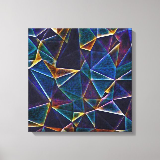 Broken Bubbles  Canvas Print (Front)