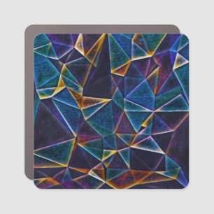 Broken Bubbles  Car Magnet