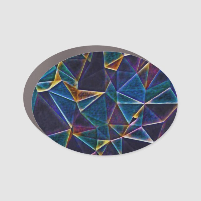 Broken Bubbles  Car Magnet (Front)