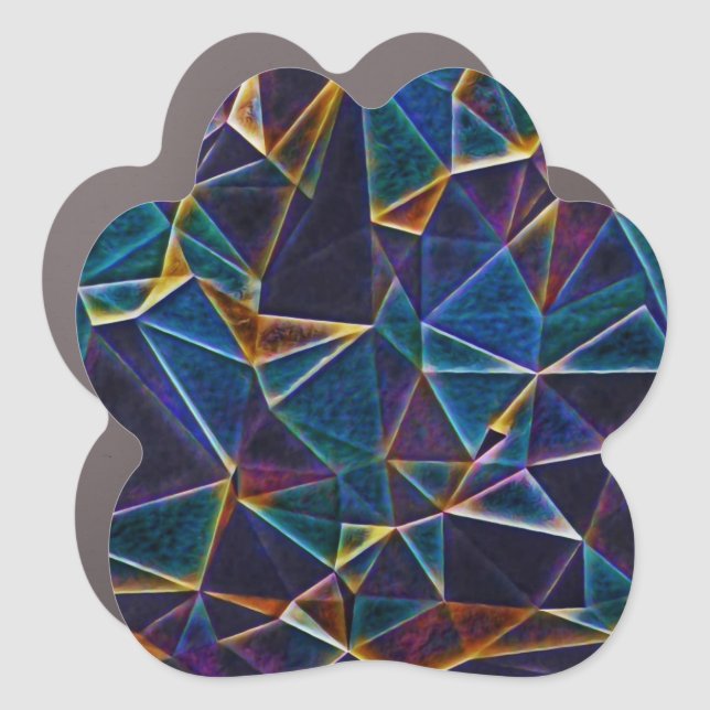 Broken Bubbles  Car Magnet (Front)