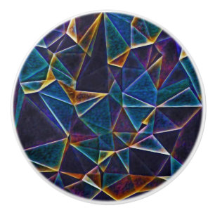 Broken Bubbles Ceramic Knob