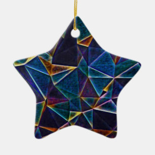 Broken Bubbles  Ceramic Ornament