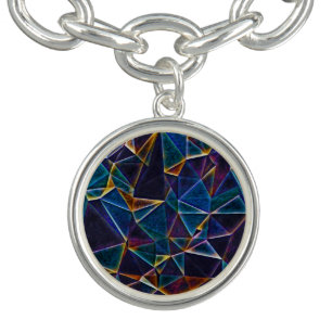 Broken Bubbles  Charm Bracelet