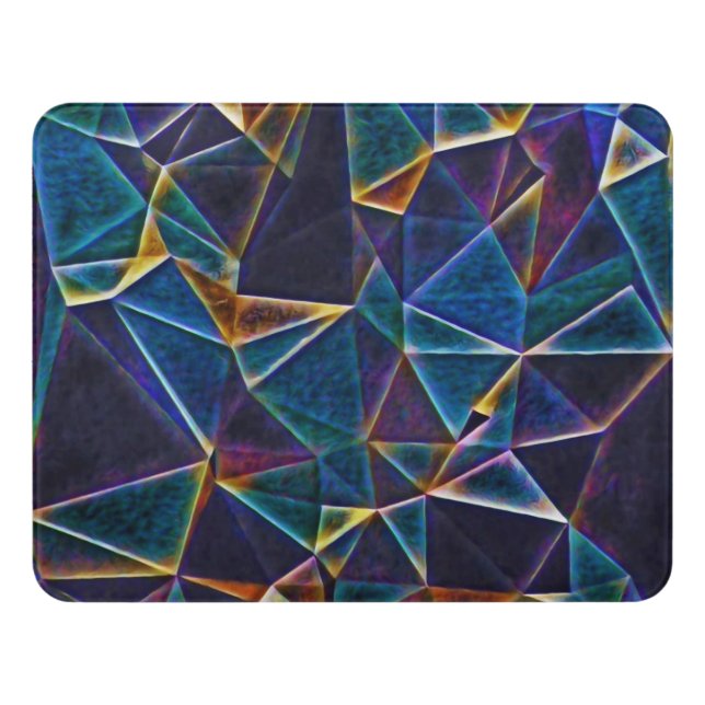 Broken Bubbles  Door Sign (Contemporary Front)