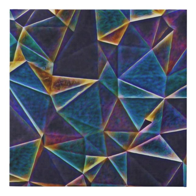 Broken Bubbles  Faux Canvas Print (Front)