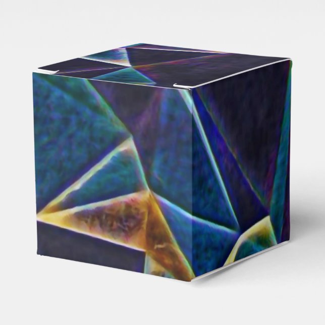 Broken Bubbles  Favor Box (Front Side)