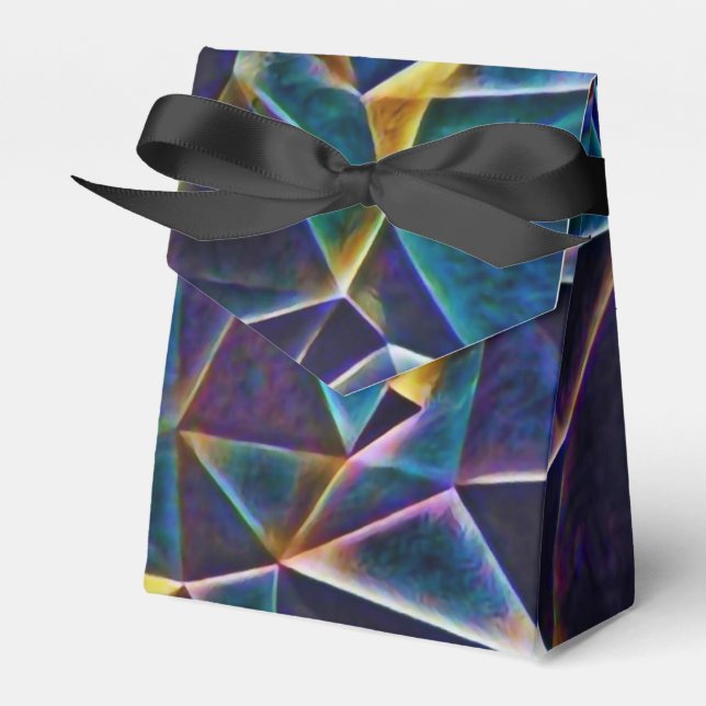 Broken Bubbles  Favor Box (Front Side)