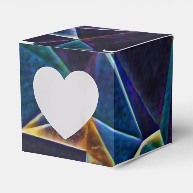 Broken Bubbles  Favor Box (Front Side)