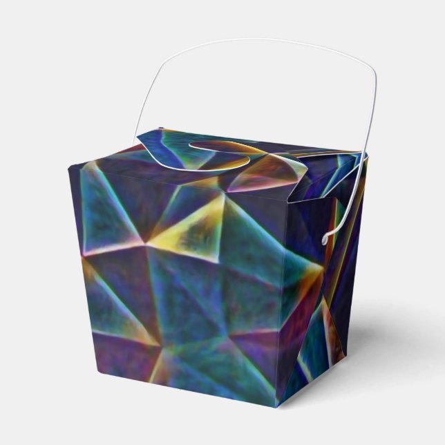 Broken Bubbles  Favor Box (Front Side)