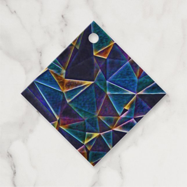 Broken Bubbles  Favor Tags (Front)