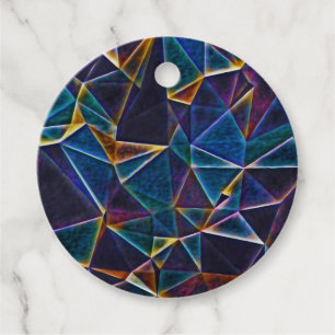 Broken Bubbles Favor Tags