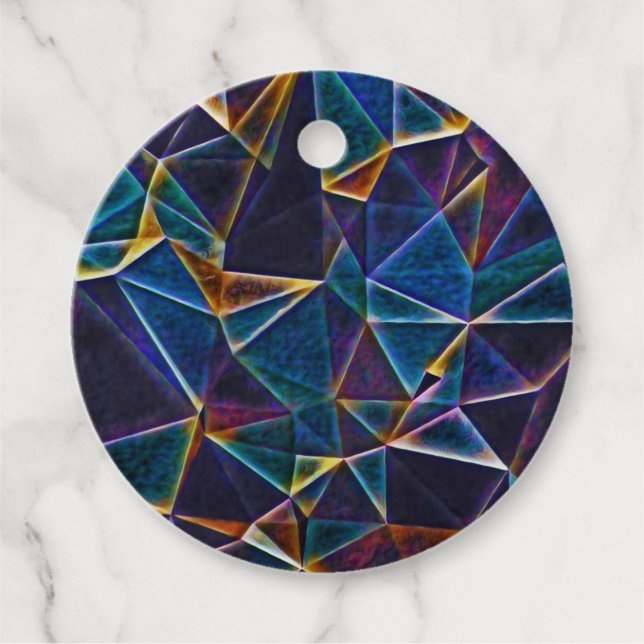 Broken Bubbles  Favor Tags (Front)