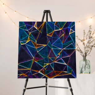 Broken Bubbles  Foam Board