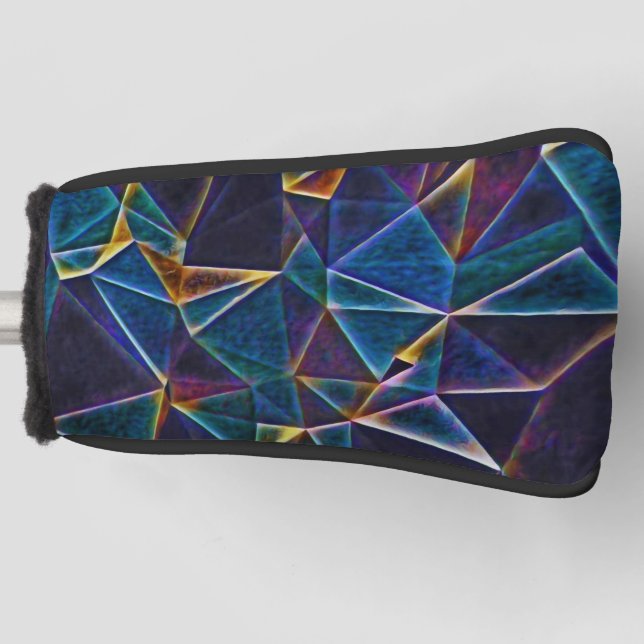 Broken Bubbles  Golf Head Cover (Front)