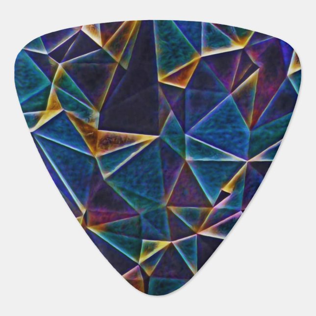 Broken Bubbles  Guitar Pick (Front)