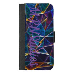 Broken Bubbles iPhone Wallet Case
