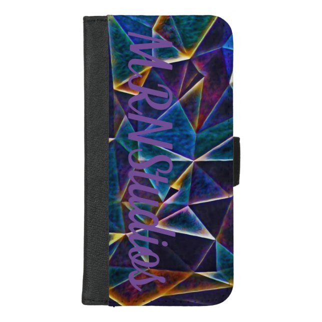 Broken Bubbles  iPhone Wallet Case (Front)
