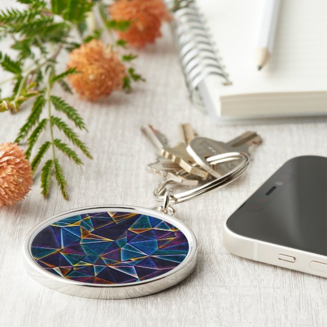 Broken Bubbles  Keychain (Side)