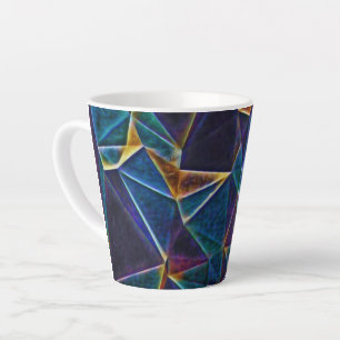 Broken Bubbles  Latte Mug