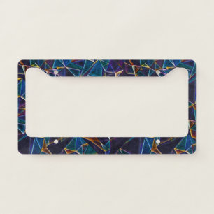 Broken Bubbles License Plate Frame