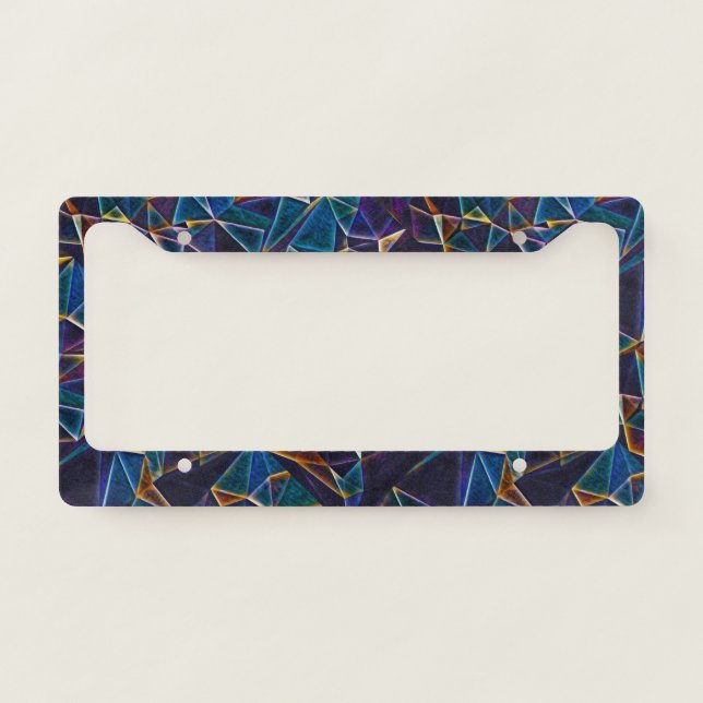 Broken Bubbles  License Plate Frame (Front)
