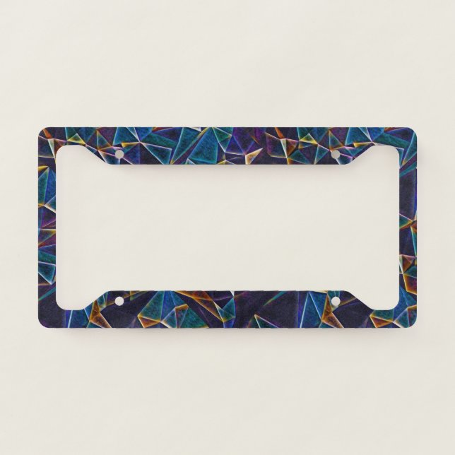 Broken Bubbles  License Plate Frame (Front)